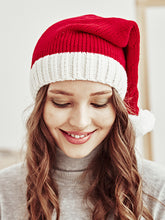 Parent-Child Knitted Classic Christmas Hat